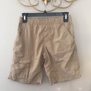 Columbia Boys Khaki Shorts Size Large 14/16